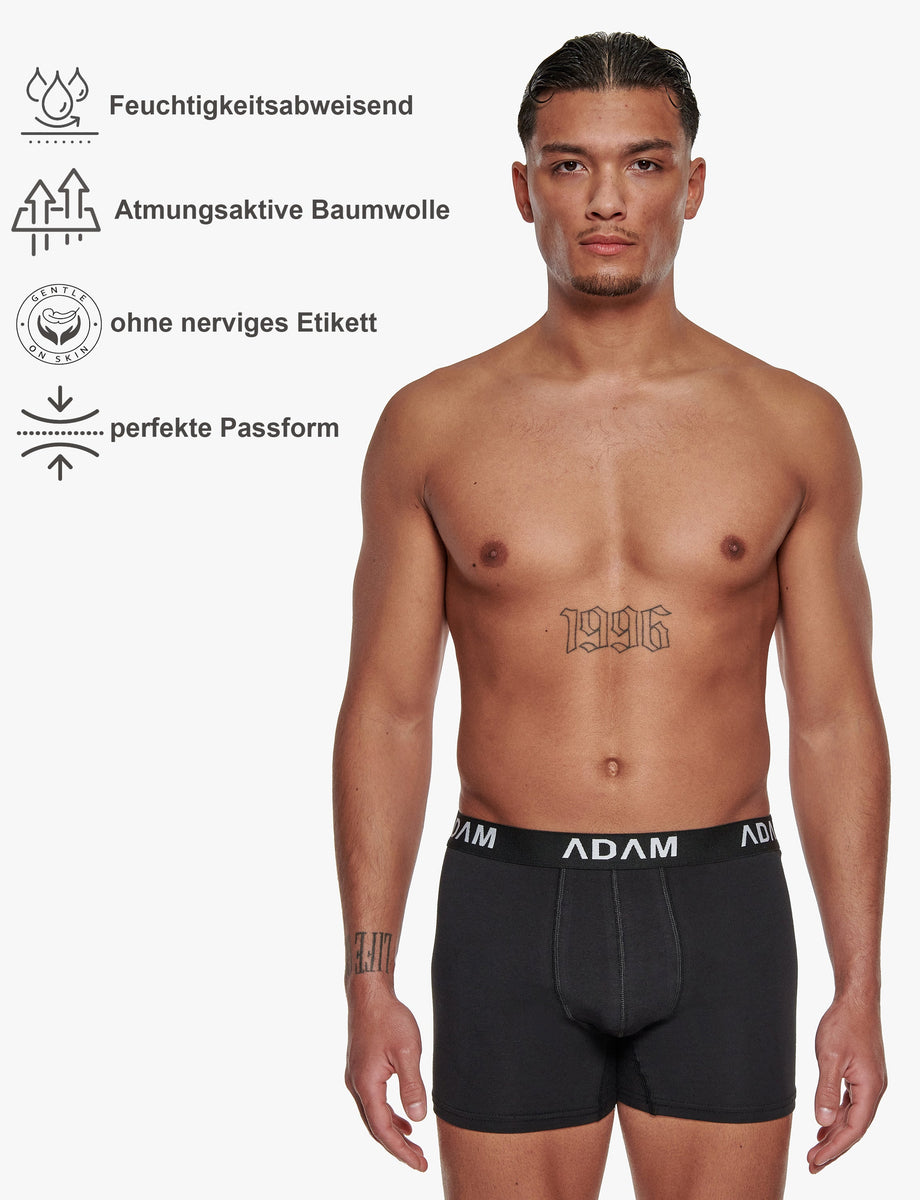 HUSKSWARE Boxershorts Herren 6er Pack, 180g Baumwol Produktbild-Vorschau 11
