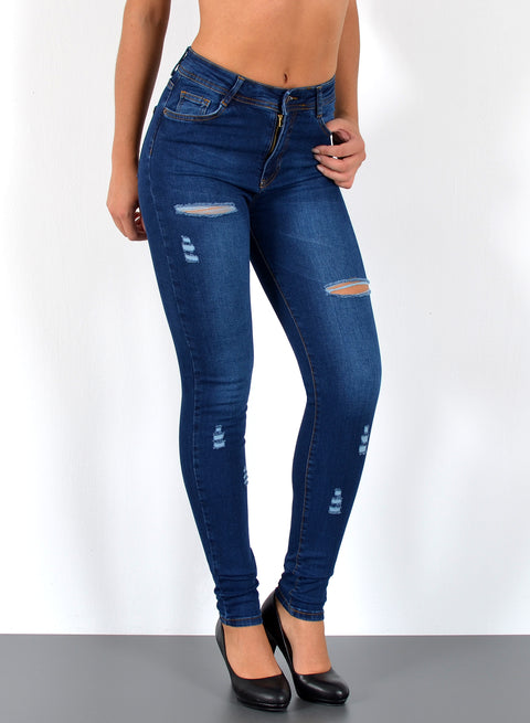 High Waist Skinny Hose