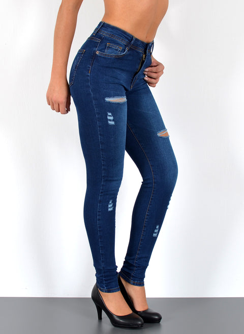 High Waist Skinny Hose
