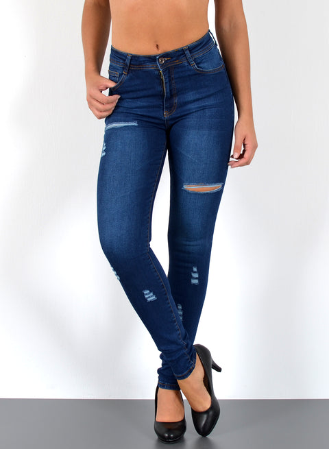High Waist Skinny Hose