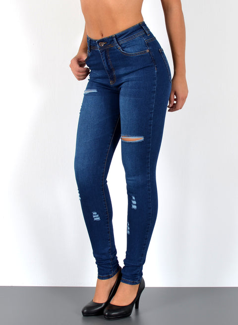 High Waist Skinny Hose