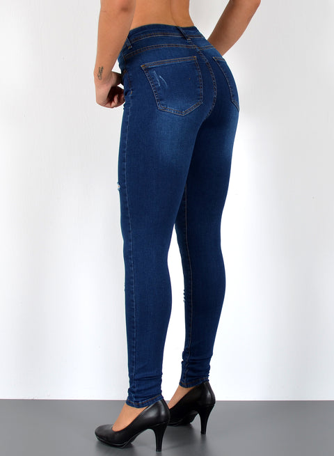 High Waist Skinny Hose