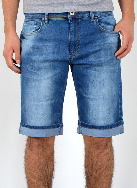 Herren Shorts Hose Kurze Jeans Regular Fit
