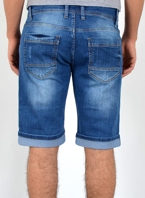 Herren Shorts Hose Kurze Jeans Regular Fit