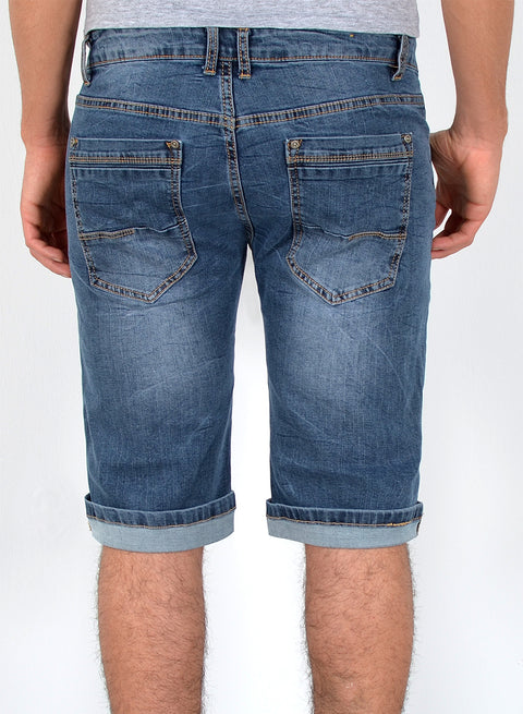 Herren kurze Jeans Hose Shorts Jeanshose