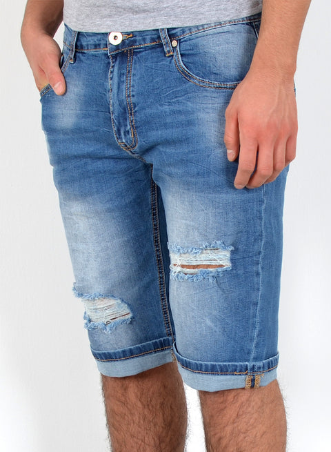 Herren Shorts Jeans Hose Jeanshose