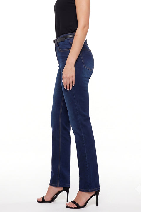 Stretch Jeans Damen Straight Leg