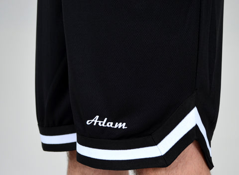 Herren Mesh Shorts Schwarz