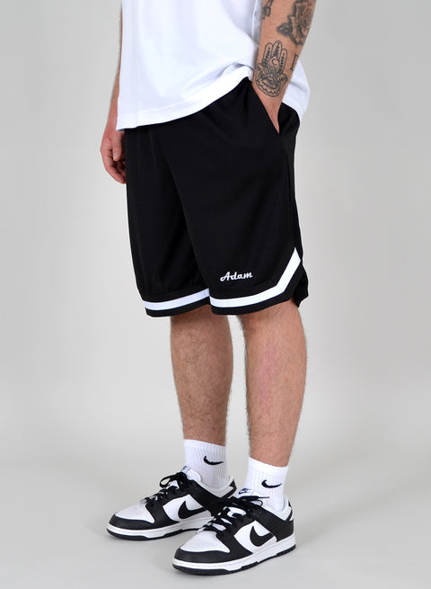 Herren Mesh Shorts Schwarz