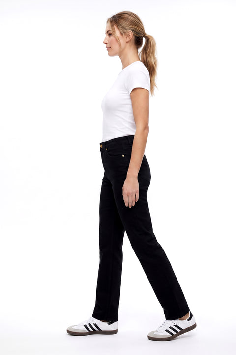 Stretch Jeans Damen Straight Leg