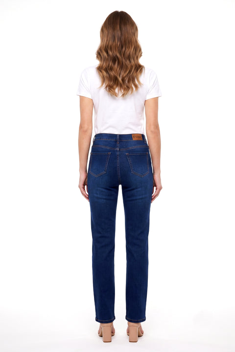 Stretch Jeans Damen Straight Leg