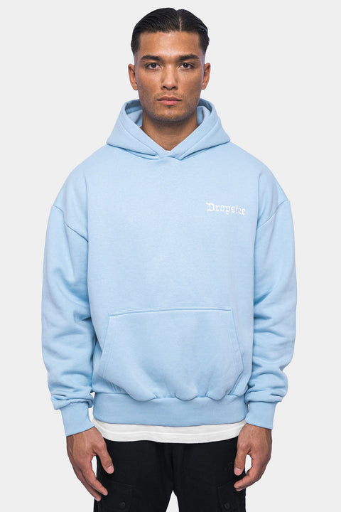 Dropsize Herren Hoodie Babyblau