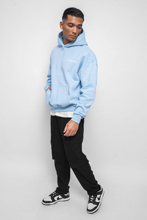 Dropsize Herren Hoodie Babyblau