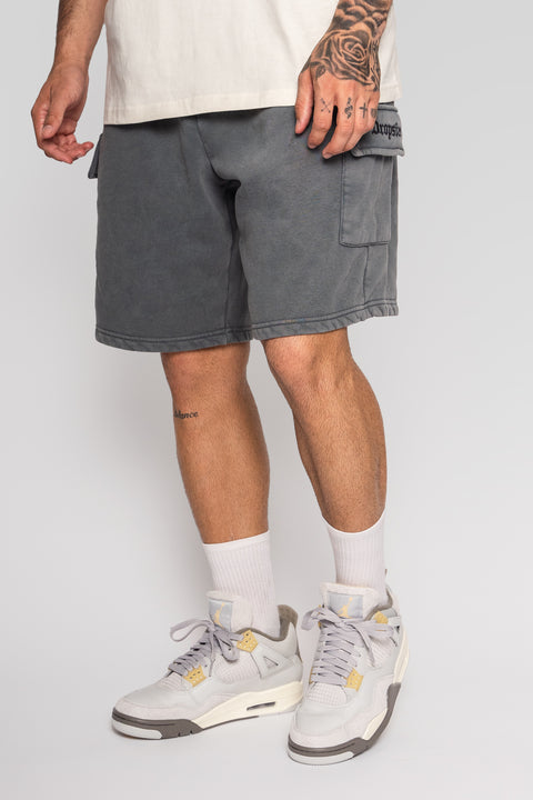 Dropsize Herren Cargo Sweat-Shorts