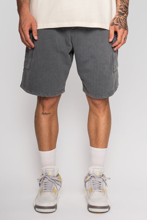 Dropsize Herren Cargo Sweat-Shorts