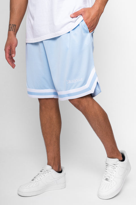 Dropsize Herren Basketball Shorts Babyblau