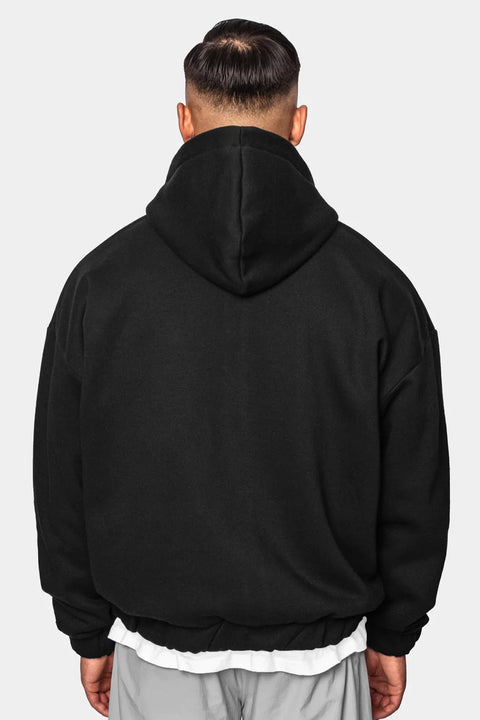 Dropsize Zip Hoodie Black