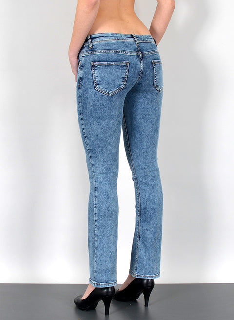 Bootcut Jeans Low Waist mit Stretch