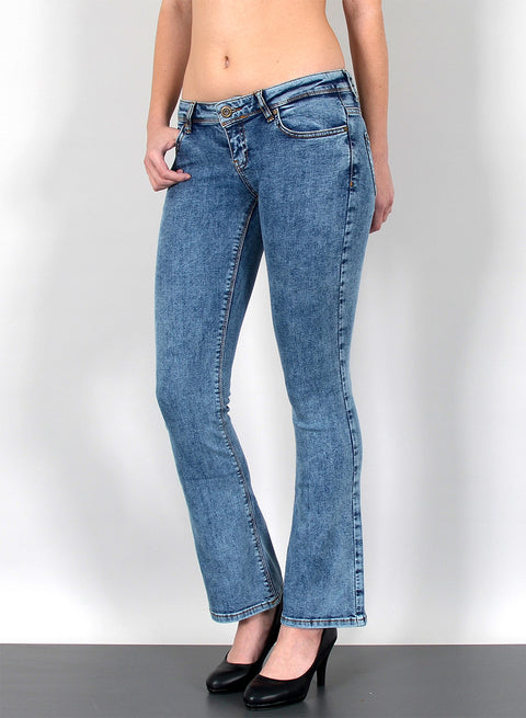 Bootcut Jeans Low Waist mit Stretch