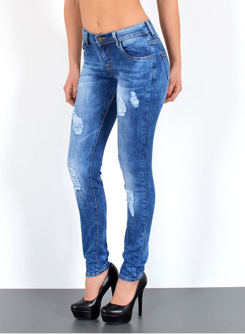 High Rise Skinny Fit Jeans