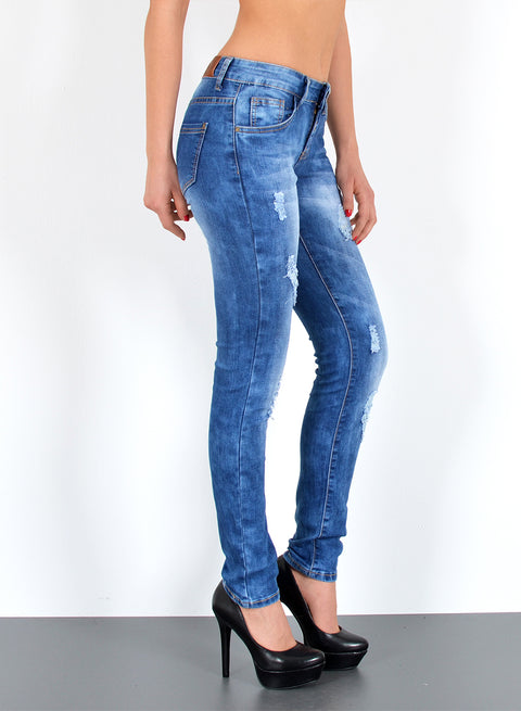 High Rise Skinny Fit Jeans