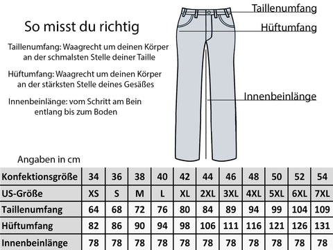 Damen Jeanshose mit Geradem Schnitt und hohem Bund