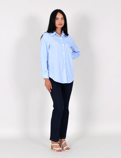 High Waist Straight Fit Jeans Hose Geradeschnitt