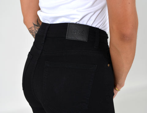 High Waist Jeans Straight Leg