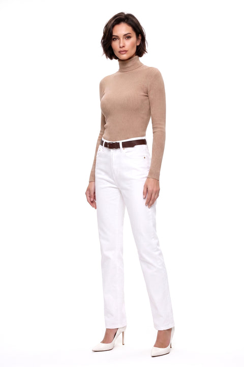 Stretch Jeans Damen Straight Leg