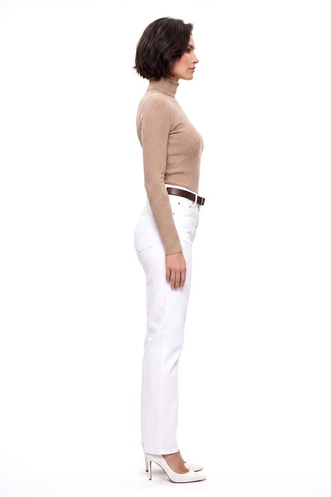 Stretch Jeans Damen Straight Leg