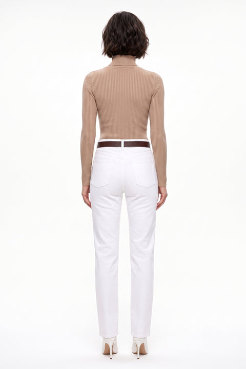 Stretch Jeans Damen Straight Leg