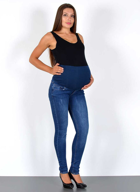 Damen Schwangerschaftshose Skinny Fit