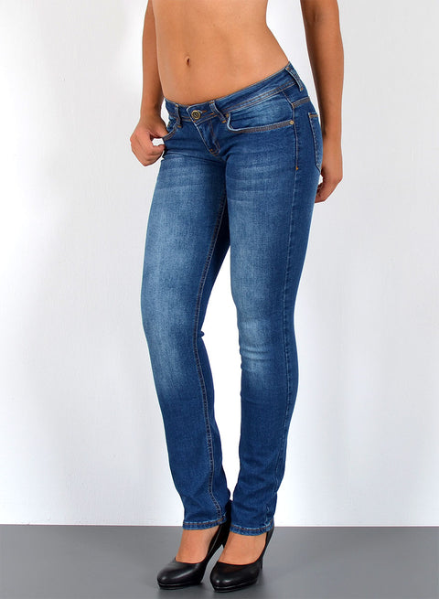 Low Rise Jeans Hose Straight Fit Hose