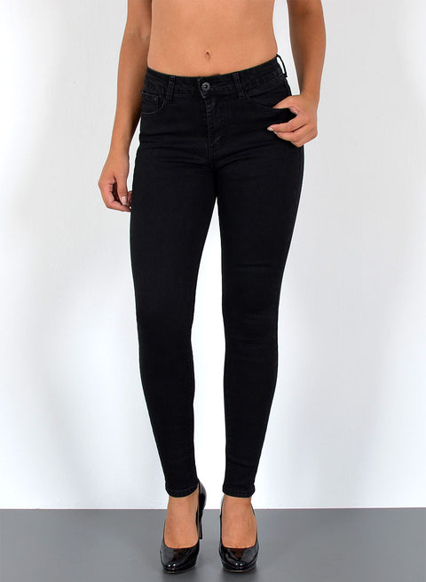 Damen Jeans High Waist Skinny Fit