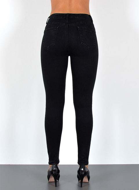 Damen Jeans High Waist Skinny Fit