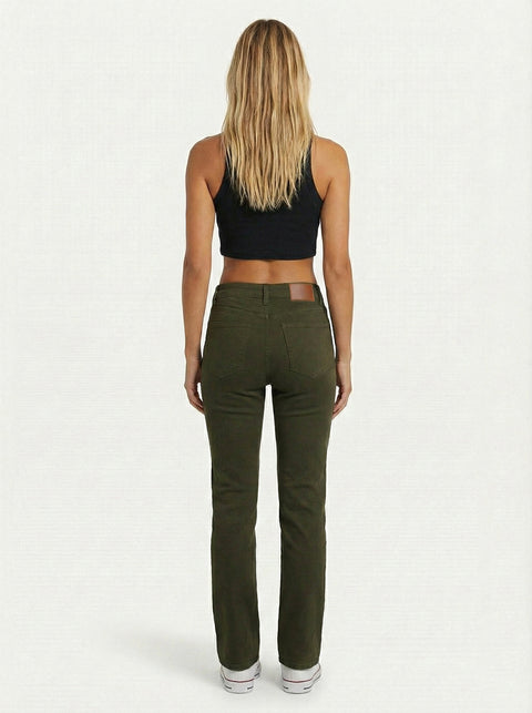 Damen Stoffhose Straight Leg bis Übergröße