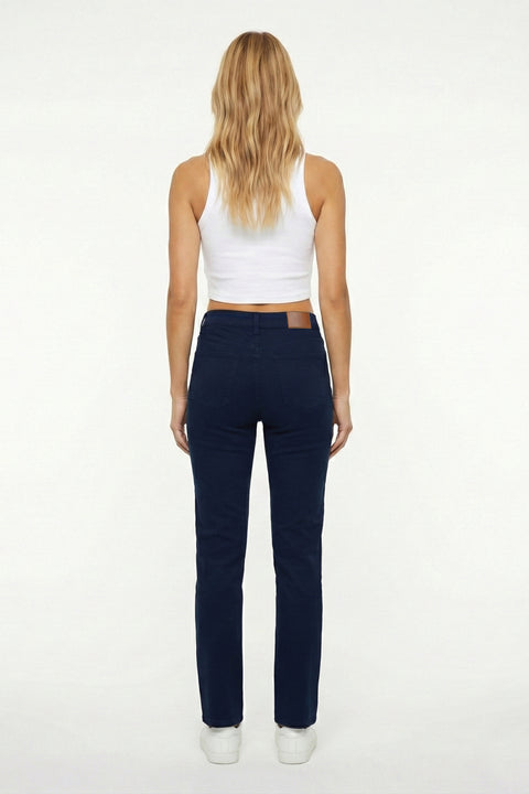 Damen Stoffhose Straight Leg bis Übergröße
