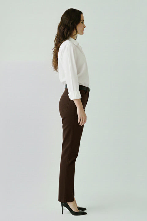 Damen Stoffhose Straight Leg bis Übergröße