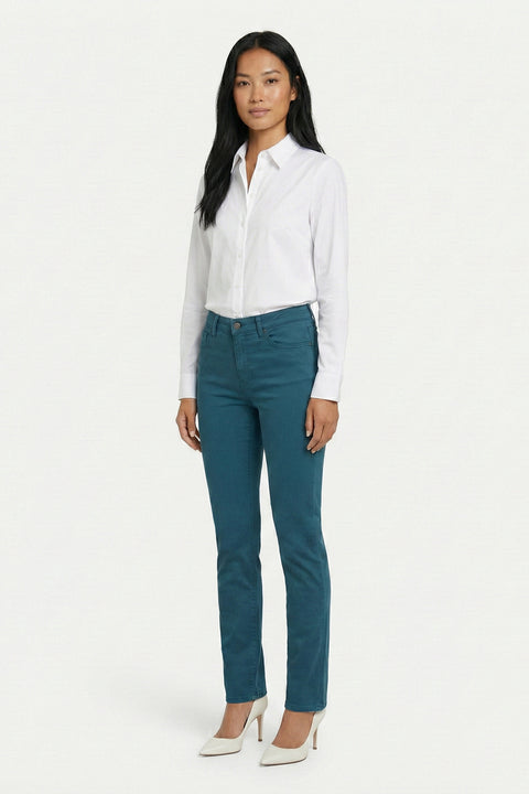 Damen Stoffhose Straight Leg bis Übergröße