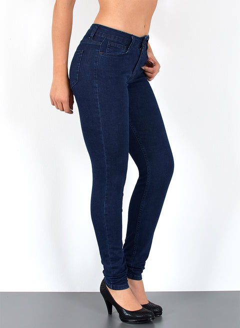 Damen Jeans High Waist Skinny Leg