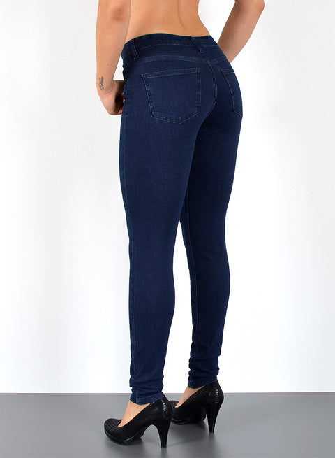 Damen Jeans High Waist Skinny Leg