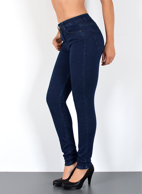 Damen Jeans High Waist Skinny Leg