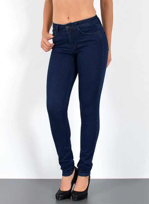 Damen Jeans High Waist Skinny Leg