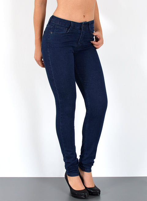 Damen Jeans High Waist Skinny Leg
