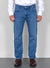Herren Jeans Straight Leg aus extra weichem Baumwoll-Stoff