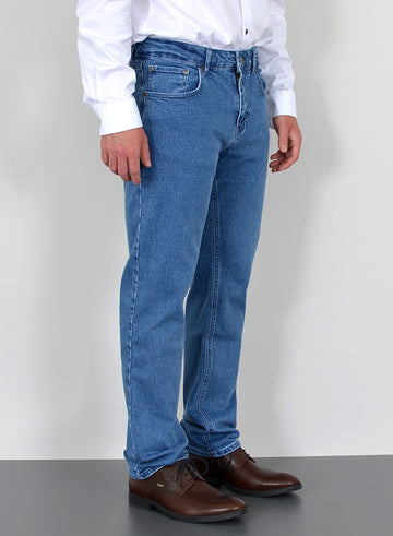 und ADAM Herren esrajeans normaler geradem Jeans Bundhöhe– Schnitt mit Regular