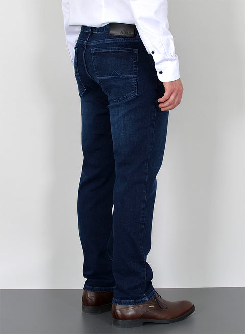 Straight Jeans Herren Regular Fit mit Stretch bis Übergröße ADAM JEANS